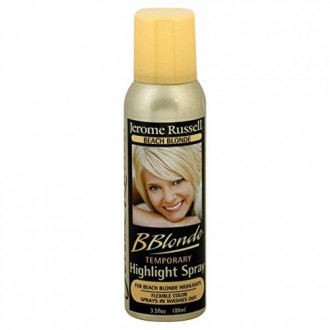 jerome russell B Blonde Highlight temporaire Vaporisateur, Plage Blonde, 3.5 Ounce