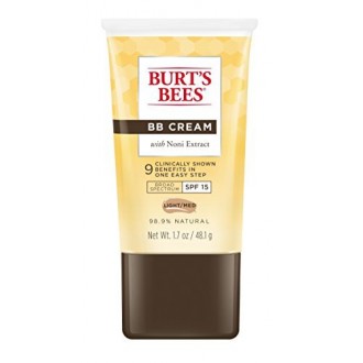 Las abejas de Burt BB Cream SPF 15, con ligero / medio, 1,7 onzas