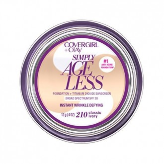 COVERGIRL &amp; Olay Simply Ageless Immédiat Rides Fondation Defying, Classique Ivoire 0,4 oz (12 g)