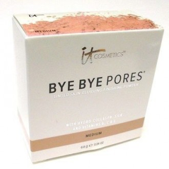 It Cosmetics Bye Bye Pores teintée Peau-flou Finition Powder - Medium - .24 Oz