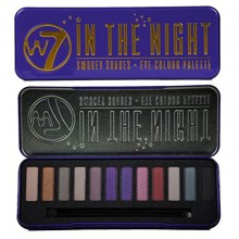 W7 - "In The Night" Smokey Shades - Eye Colour Palette 12 in 1 Eyeshadow Palette