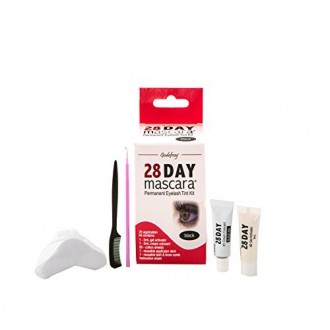 Godefroy 28 Jour Mascara permanent Cils Tint Kit Mascare, Noir, Contient 25 Applications