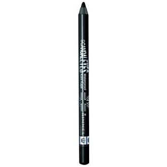 Rimmel Scandaleyes impermeable Kohl Kajal Liner, Negro, 0,04 onza líquida