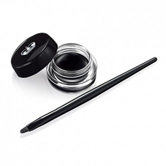 Rimmel Scandaleyes Waterproof Gel Eyeliner, Black, 0.085oz