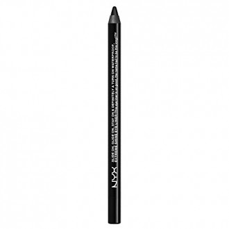 NYX Cosmetics diapositiva en lápiz, Negro Jet, 0,04 onza