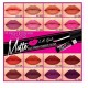 La Fille Matte Pigment Lip Gloss 16 couleurs Ensemble complet