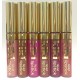 6 PCS SET CREAM COLORS LIP GLOSS MADE IN U.S.A.