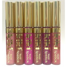 6 PCS SET colores crema LIP GLOSS Hecho en EE.UU.