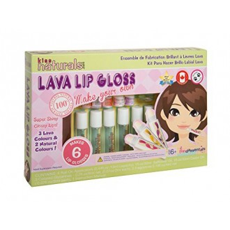 DIY lava brillo de labios Kit Naturals por Kiss (el embalaje pueden variar)