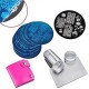 Biutee 10 Ongles Plaques +1 Stamper + 1 Scraper Nail Art Stamp estamper image Plaques Modèle Manucure Nail Art Outils