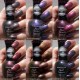 NEW Kleancolor 3D DUOCHROME VERNIS LOT DE 6 VERNIS LE CHROMATIC ERA KNP17 OREILLE + FREE par Kleancolor