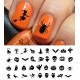 Halloween Nail Decals Assortment 3 - WaterSlide Nail Art Decals - Salon Quality!