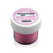 1/4 Ounce Fluorescent Pink - Acrylic Powder by Sassi for Beautiful Nails