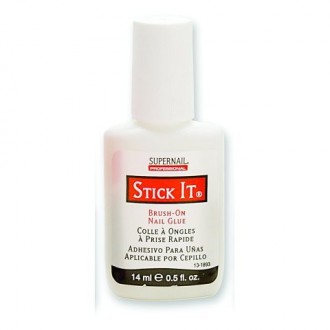 SuperNail Stick-On Brush-On colle à ongles 0,47 oz