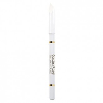 Golden Rose Nail Whitening Pencil with Cuticle Pusher Cap