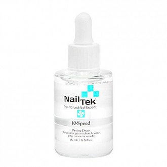 Nailtek pour tous les types de clous 10 vitesses de séchage Drops, 0,5 Fluid Ounce