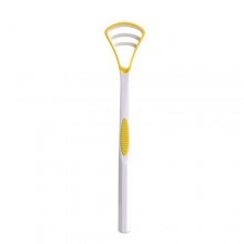 Easyinsmile Tongue Scraper Cleaner Oral Care Produit (jaune)