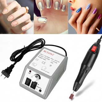 [EEUU Stock] ACEVIVI 20.000 RPM arte profesional del clavo archivo de la manicura pedicura taladro eléctrico Kits Juegos de máqu