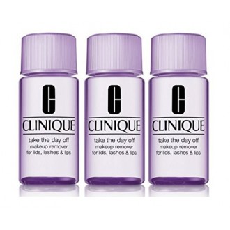 3x Clinique tomar el día libre del removedor de maquillaje 1,7 oz / 50ml, asciende a 150 ml / 5,1 oz