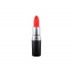 Mac BARBEQUE ~ vivo del lápiz labial de color rojo anaranjado