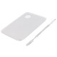 obmwang 1Pcs High Quality Pro Stainless Steel Cosmetic Makeup Palette Spatula Tool