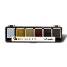 Wolfe Fx MONSTER Palette Face Paint - Refillable