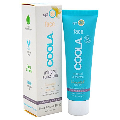 coola mineral sunscreen unscented matte tint