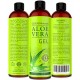 Aloe Vera GEL - 99% Organic, 12 oz - NO XANTHAN, so it Absorbs Rapidly with No Sticky Residue - SEE RESULTS OR MONEY-BACK