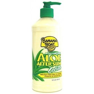 Banana Boat Aloe After Sun Loción de la bomba 16 oz (paquete de 2)