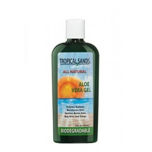 Tropical Sands Todo Natural Aloe Vera Gel - 100% puro de Aloe Vera Gel, biodegradable, 8 fl oz