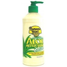 Banana Boat Aloe After Sun Lotion Pump 16oz (3 Pack)