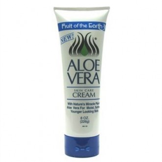 Fruit of the Earth Aloe Vera Cream Tube, 8 Ounce