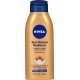 NIVEA Sun-Kissed Resplandor medio a la piel oscura gradual Tanner &amp; Body Lotion 13,5 onza líquida