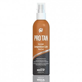 Pro Tan Overnight Competition Color Base Coat Original Suntan Brown Spray 8.5 fl. oz