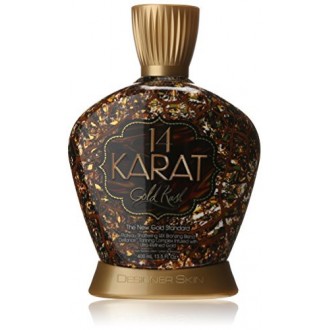 Nueva piel Sol Diseñador bronceador, 14 Karat Gold Rush, 13.5 onza