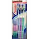 Pepsodent Complete Care, brosse à dents (soft) avec couvercle de brosse à dents, paquet de 3