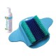 El Massager FootMate Sistema de Pie y depurador w / Rejuvenecimiento de gel, azul