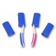 Dental Aesthetics UK Toothbrush Cover For Head / Travel Toothbrush Case, Blue Plastic Push-On Covers X 1, 4 Or 6 (6 Covers)
