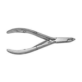 Miltex Tissue and Cuticle Nippers, Stainless, Double Spring, Miltex,40-245SS