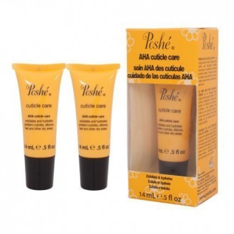 2 Poshe AHA cuticules Crème de soin Traitement 0.5 Oz Nail Salon Professionnel de Manucure