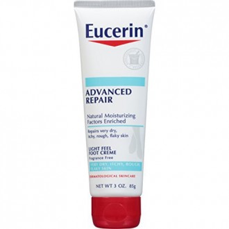 Eucerin Crema reparación avanzada del pie de 3 onzas (paquete de 3)