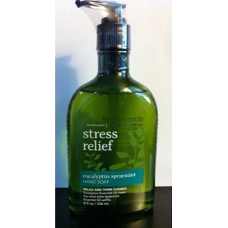 Bath &amp; Body Works Aromathérapie originale Eucalyptus Spearmint Stress Relief savon pour les mains (8 oz 236 ml)