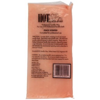 HOT SPA Paraffine Refill, Peach Scent, Peach, 1 Pound