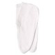 Spa Sister White "Stretch Cotton" Overnight Moisture Socks (97% Cotton 3% Lycra)