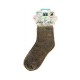 Earth Therapeutics infundido calcetines, Brown