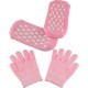 Moisturizing Socks, BlueTop Moisturizing Whitening Beauty Healthy Spa Skin Care Therapy Treatment Hydrating GEL Gloves Heel