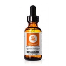 OZNaturals- vitamina C en suero para tu cara Contiene la capacidad profesional de 20% Vitamina C + Ácido Hialurónico - Anti arru