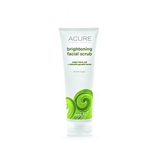 Acure Brightening Facial Scrub, 4 Ounce