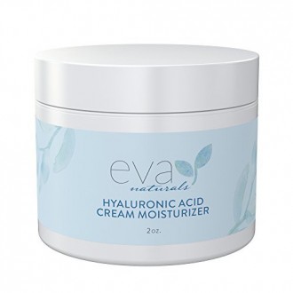 Ácido hialurónico crema hidratante por Eva Naturals - mejor crema - Crema hidratante facial, crema para la piel seca, retinol,