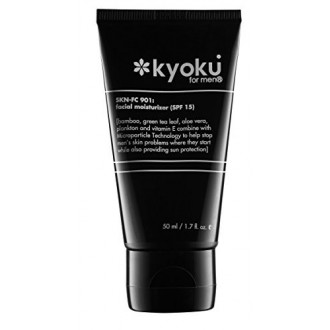 Kyoku For Men Hydratant SPF 15 | Soins de la peau pour les hommes qui vous aideront dans le traitement de l'acné pour les hommes